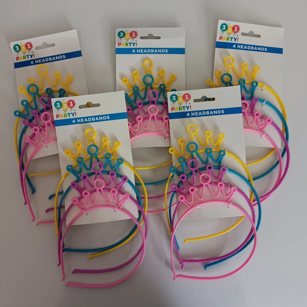 Colorful Party Headbands Set